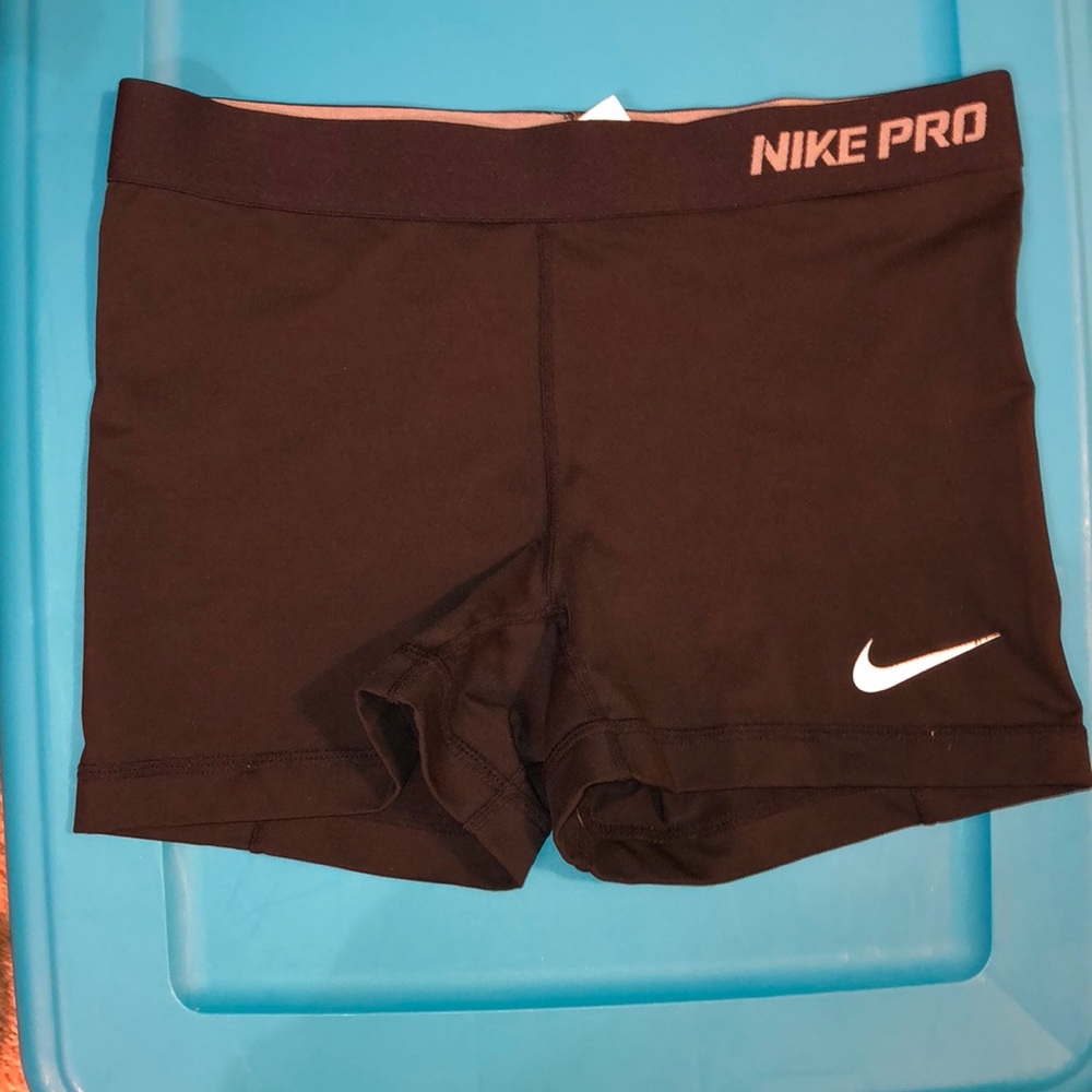 Nike pro compression shorts